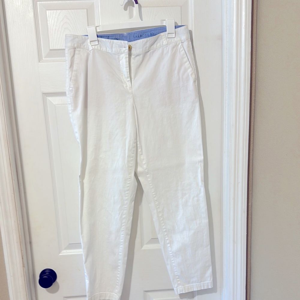 Talbots Crisp White Men's Chinos